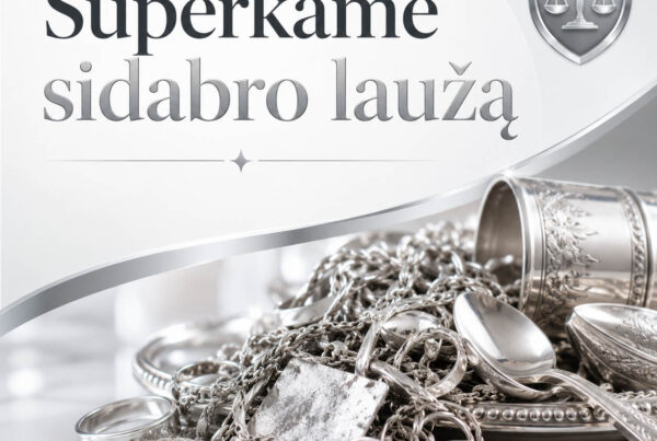 Superkame sidabro laužą