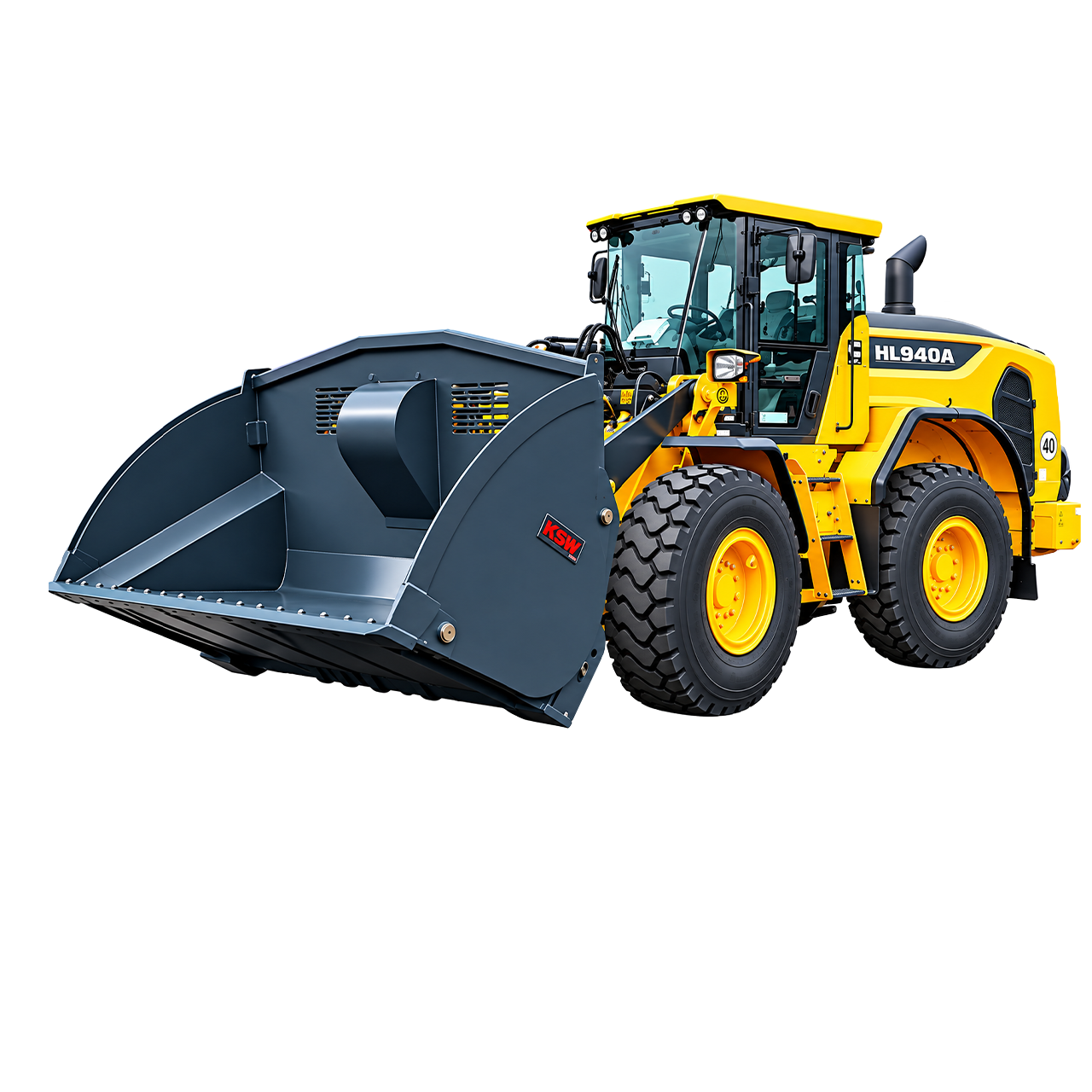 KSW Maschinenbau profesionalūs padargai