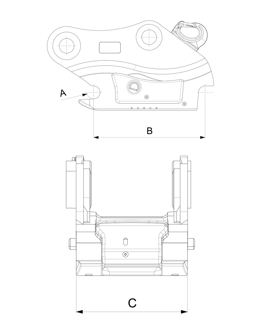Rototilt QuickChange greitoji jungtis