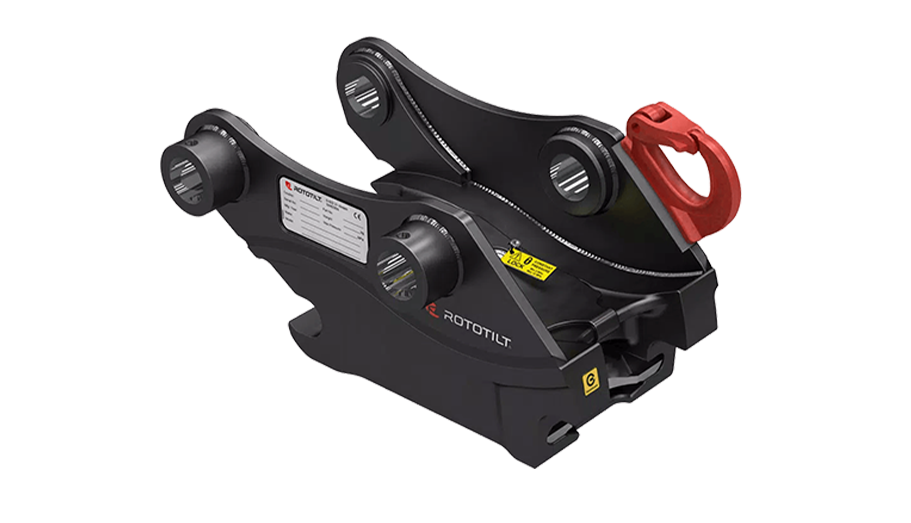 Rototilt greitosios jungtys